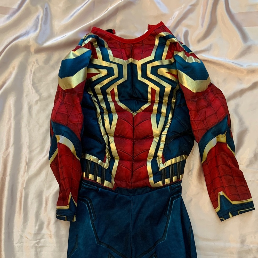 Spider-Man Kids Superhero Costume - Red and Blue size M - Picture 8 of 10